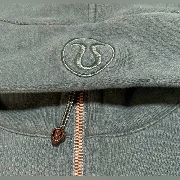 Lululemon Green Jasper OS Half Zip - Picture 3 of 5